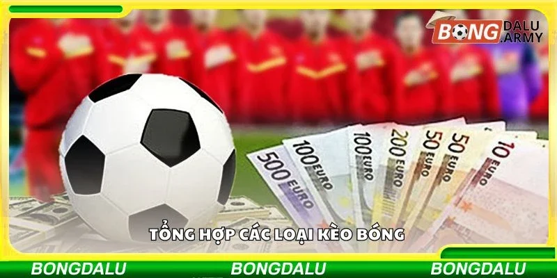 Tổng hợp các loại kèo bóng
